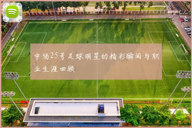 中场25号足球明星的精彩瞬间与职业生涯回顾