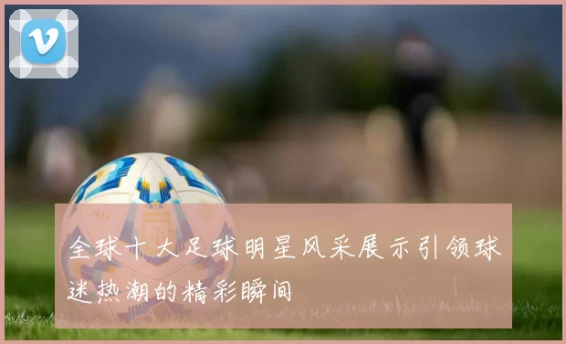 全球十大足球明星风采展示引领球迷热潮的精彩瞬间